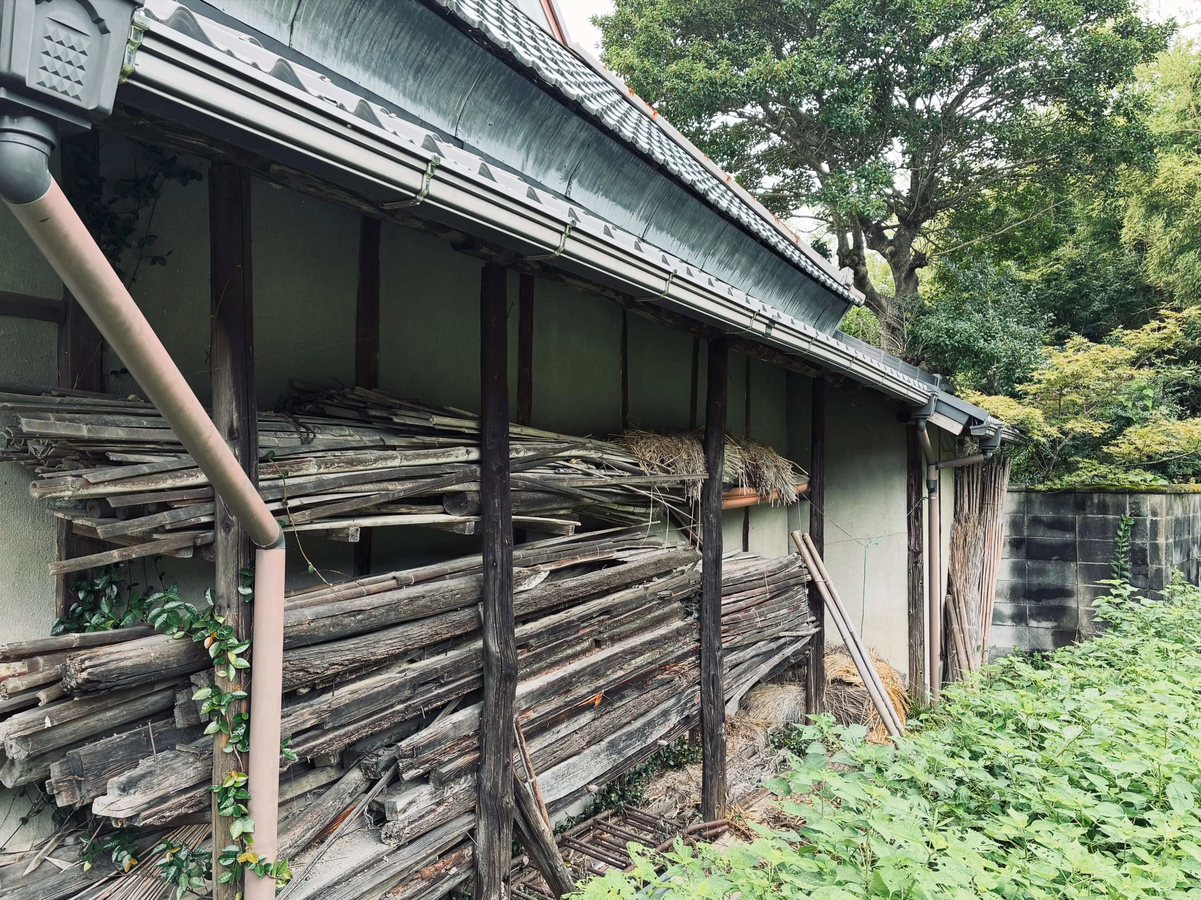 またまた古民家のオーナー様から声がかかり、大阪まで下見に。